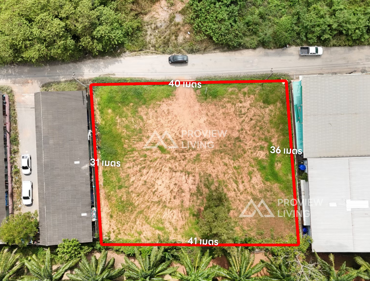 [ขาย] ที่ดินเปล่า ใกล้โรงเรียนสุราษฎร์ธานี 2 ขนาด 1 ไร่ @ขุนทะเล เมืองสุราษฎร์ธานี