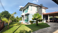 [Urgent Sale!] 2-storey detached house on 220 sq.wah land – Khun Thale Soi 3, Surat Thani, near Surat Thani Rajabhat University and Prince of Songkla University Surat Thani Campus. 4 beds, 3 baths.