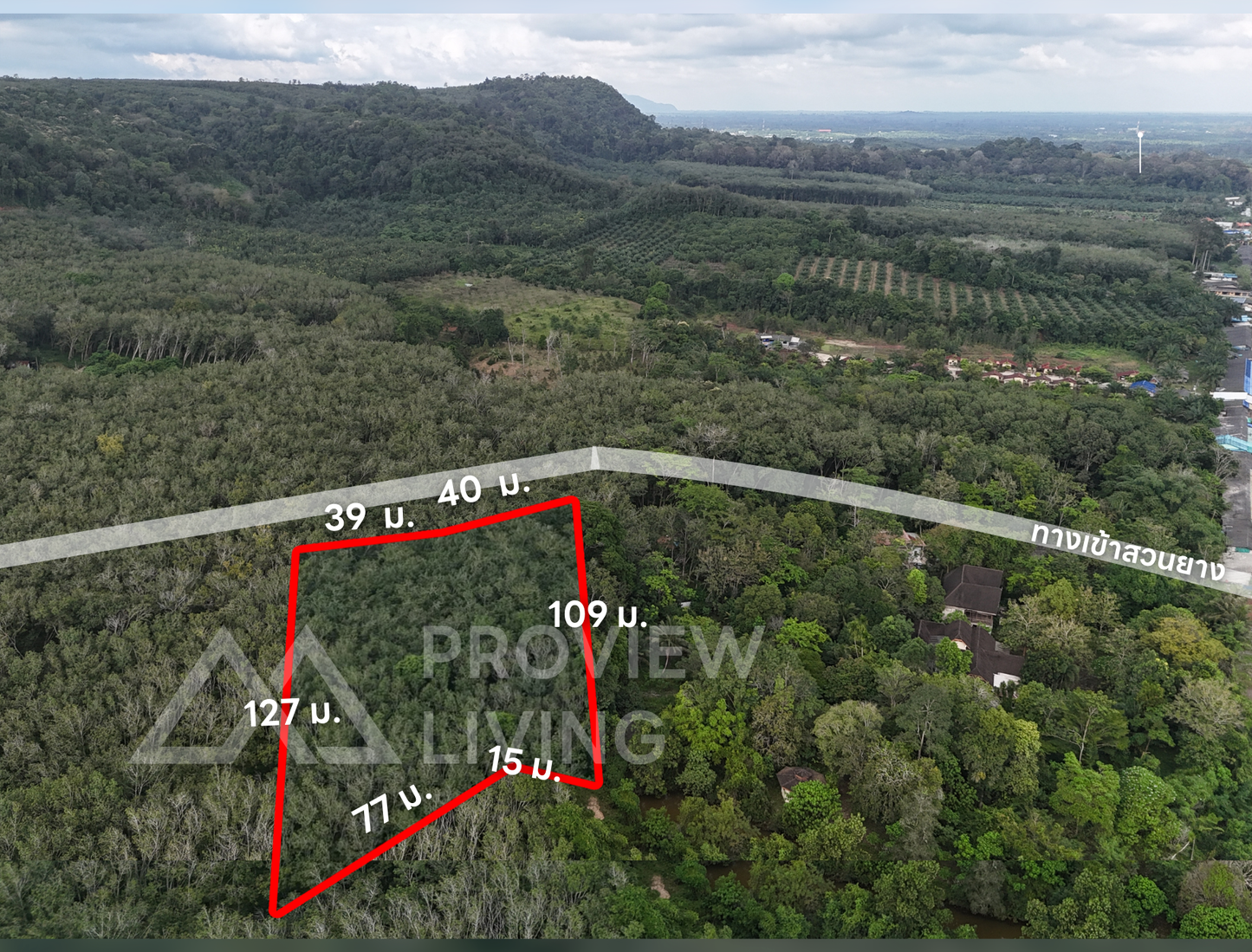 [ขายด่วน] ที่ดิน พร้อมสวนยางพารา ตรงข้ามสถานนีตำรวจทางหลวงไชยา 450 ม. ขายไร่ละ 6 แสนบาทเท่านั้น!!