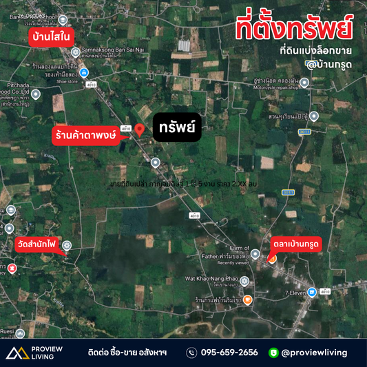 ขายที่ดินเปล่า กาญจนดิษฐ์ 1 ไร่ 5 งาน ราคา 2.XX ลบ