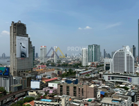 [CANCELED/URGENT SALE] Luxury Condo Noble Revo Silom, 24th Floor, 66.15 sq.m., 2 Beds, 2 Baths, Near BTS Surasak, Bangkok