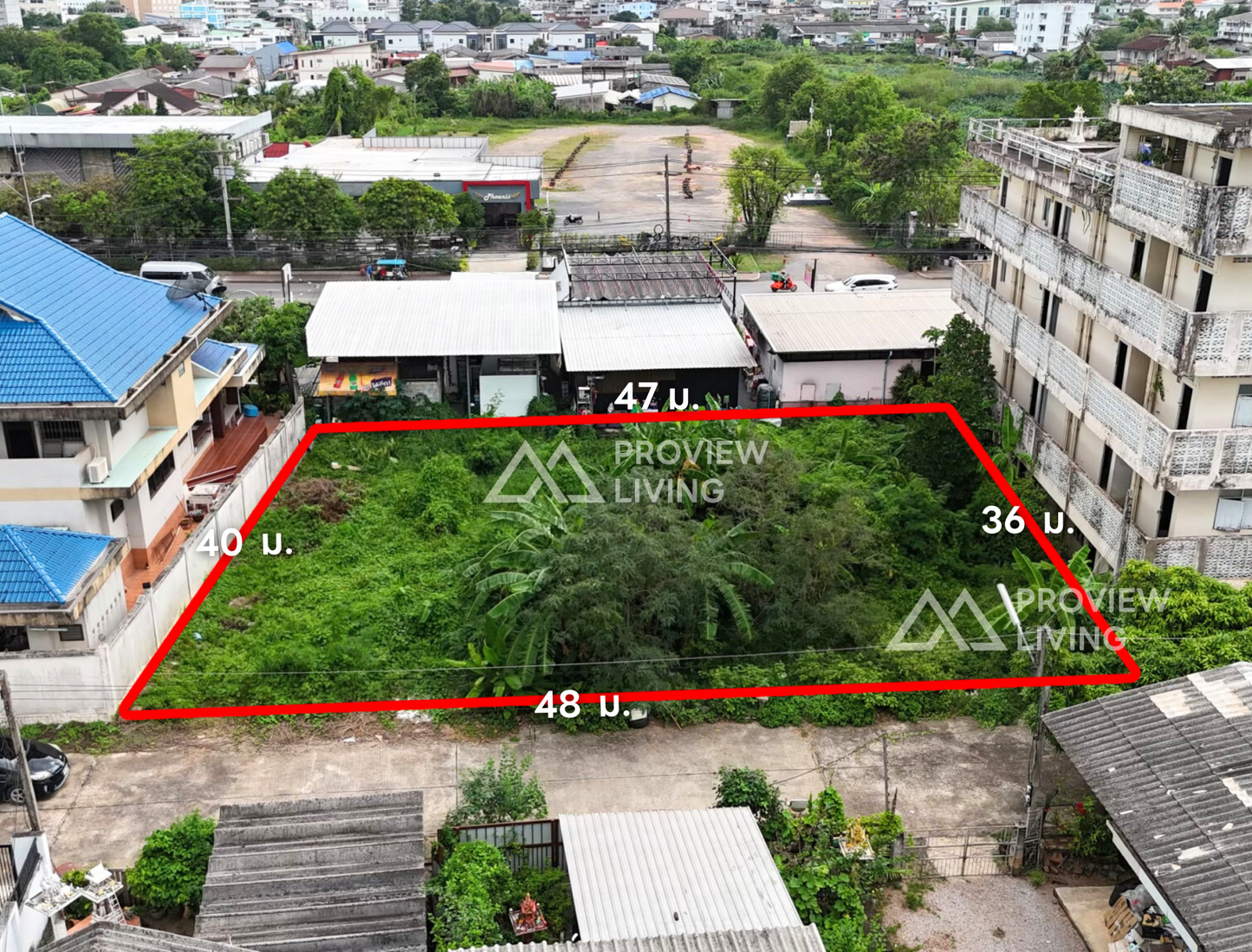 [ขายด่วน] Rare Item! ที่ดินกลางเมืองถนนอำเภอซอย 2 ขนาด 174 ตร.วา ราคาตร.ว.ละ 2X,XXX บาทเท่านั้น ใกล้สหไทย 200 ม.