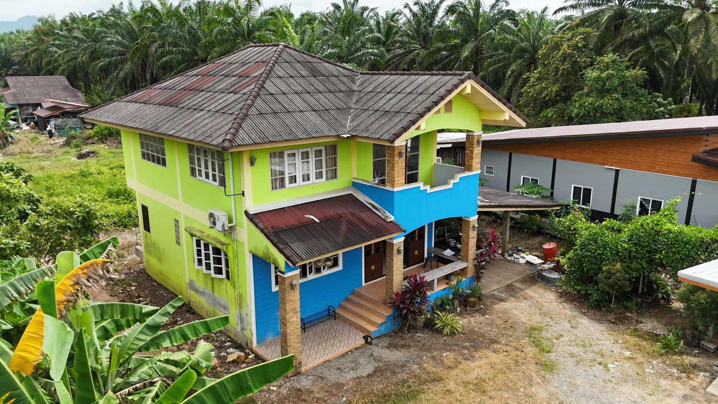 [ขายด่วน] บ้านเดี่ยว2ชั้น พร้อมที่ดิน 1 งาน 53.9 ตารางวา พร้อมออฟฟิศ