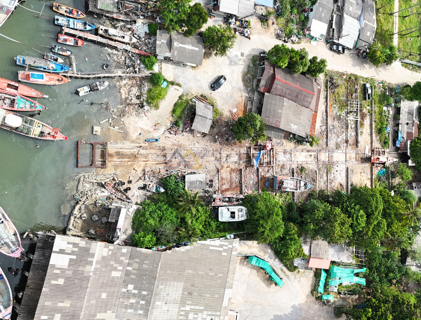 [ขายด่วน] ที่ดินขนาดใหญ่ 2 ไร่ 40 ตร.วา พร้อมอู่เรือเก่า ใกล้โรงไฟฟ้าขนอม ติดถนน – ติดคลอง – พร้อมใช้  @ขนอม สิชล นครศรีธรรมราช