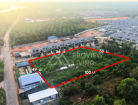 Urgent sale: Vacant land in Surat Thani, near Koh Lamphu, size 3 rai 0 ngan 4.0 sq. wa.