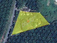 Land for sale with Baan Yuan Garden Resort, 17 rooms, 2.8 acres, Tak Daet Subdistrict, Mueang Phang Nga District, 65 meters wide, price 4.XX million THB