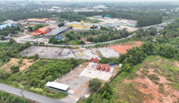 [For Sale] Landfill 6 rai 3 ngan 68.3 sq.wah, wide frontage, near Surat Thani city, Pak Nam, Bang Kung