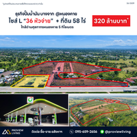 ขายปั๊มน้ำมัน หนองแกมแกะ หนองคาย ใกล้านศุลกากร 6 กิโลเมตร ปั๊ม+ที่ดิน 58 ไร่เศษ ราคา 320 ล้าน