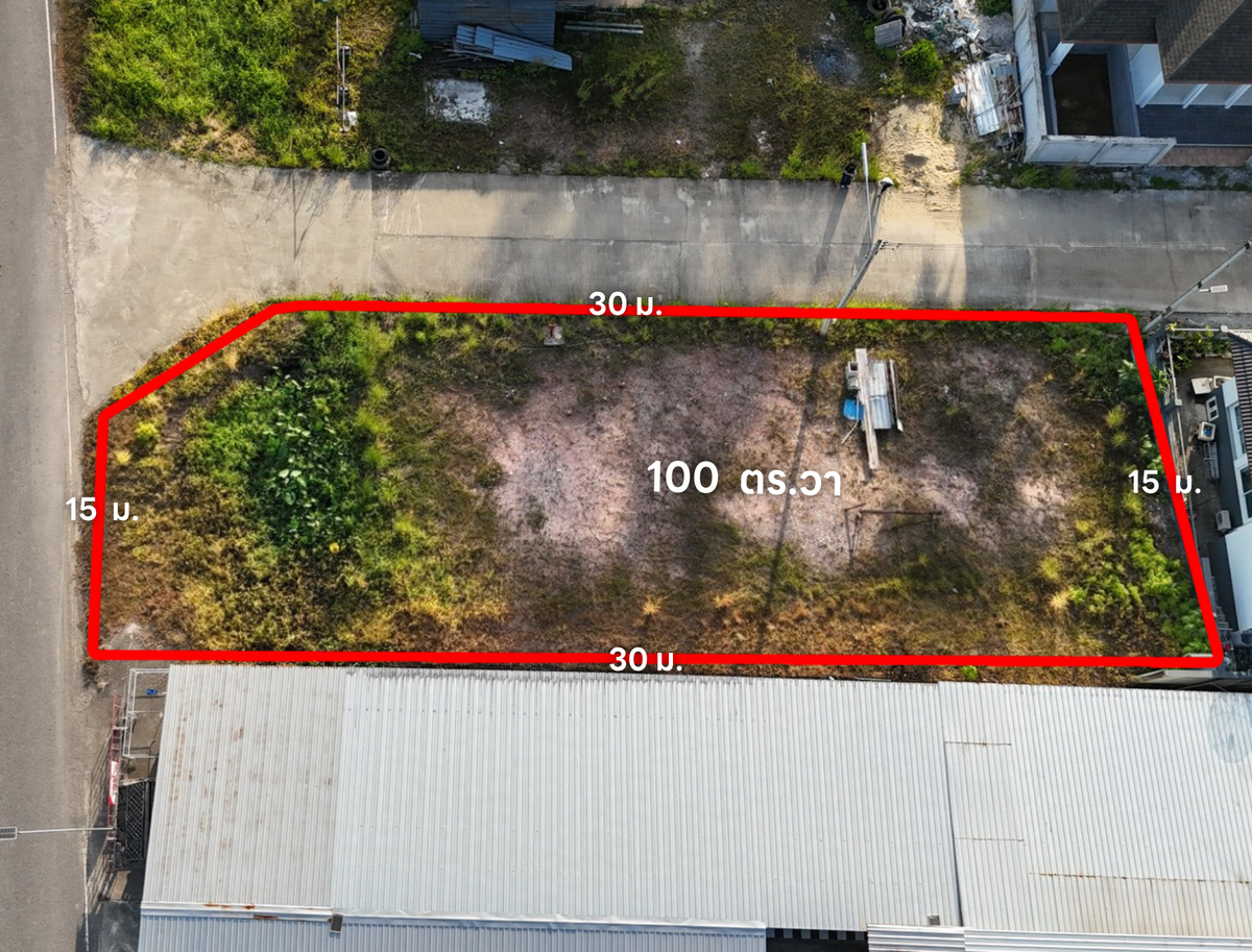 [ขายด่วน] ที่ดินแบ่งล็อก ขนาด 100 และ 109 ตร.วา พิกัดบึงขุนทะเล ใกล้ภูธร 8 - วัดสมหวัง ราคาแปลงละ 2.XX ล้านบาทเท่านั้น!!