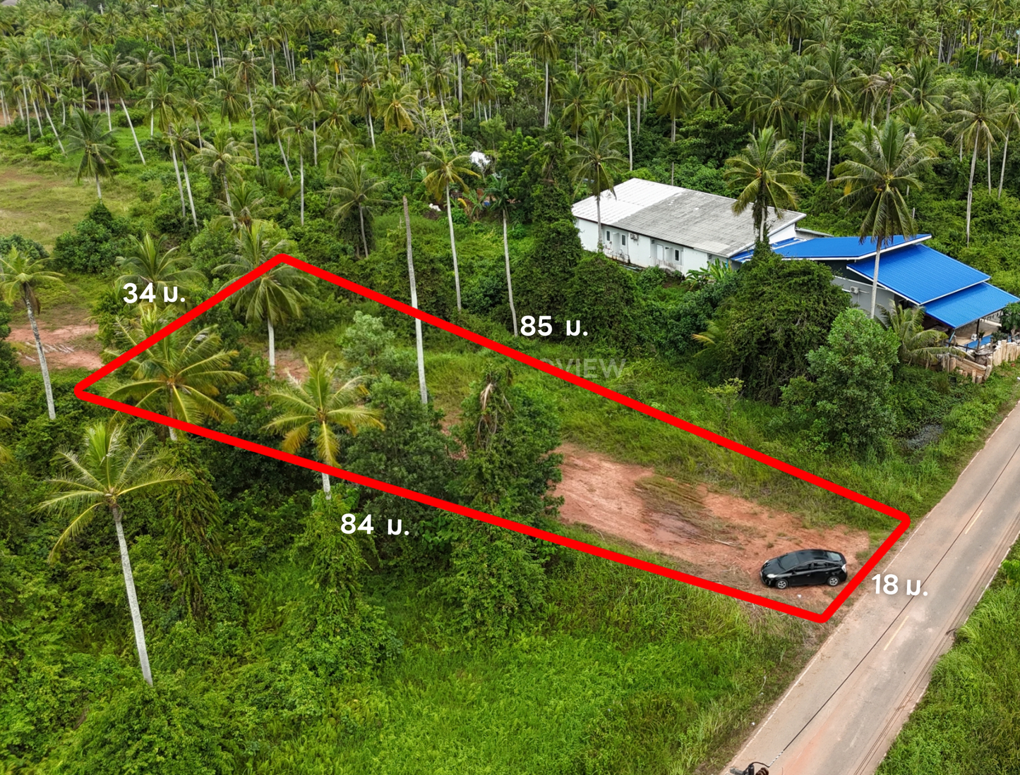 [ขายด่วน] ที่ดินเปล่า 1 ไร่ 1 งาน 57.3 ตารางวา ทำเลทองย่านวัดประดู่ หลังโฮมโปร ใกล้ โรงพยาบาลสุราษฎร์ เซ็นทรัลสุราษฎร์ หน้ากว้าง 18 เมตร