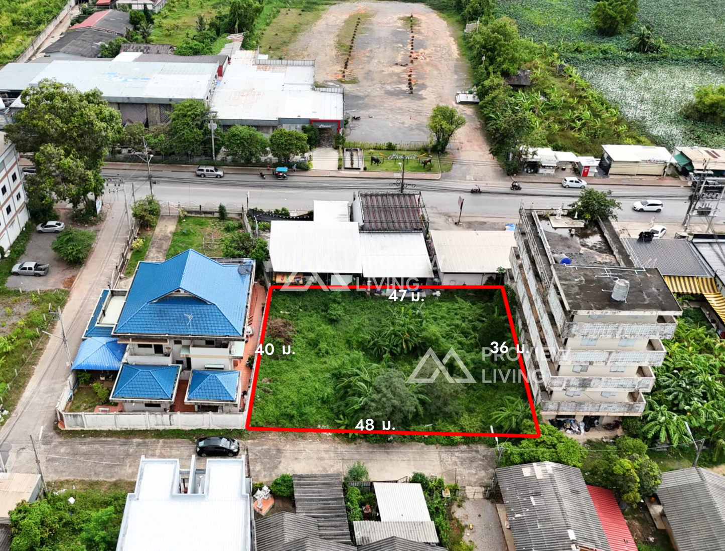 [ขายด่วน] Rare Item! ที่ดินกลางเมืองถนนอำเภอซอย 2 ขนาด 174 ตร.วา ราคาตร.ว.ละ 2X,XXX บาทเท่านั้น ใกล้สหไทย 200 ม.