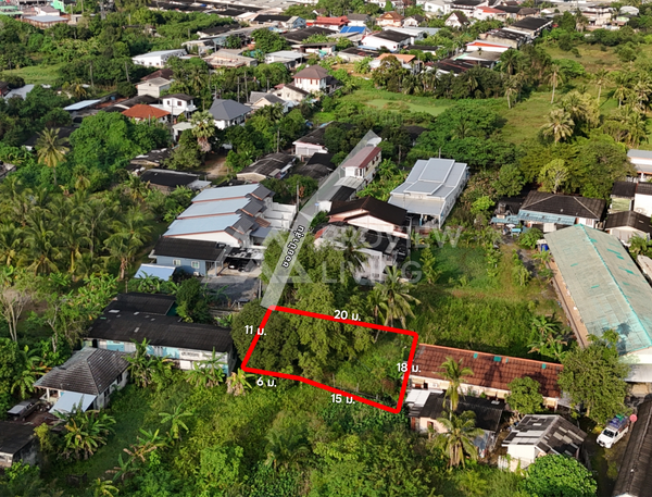 ขายด่วน ที่ดินเปล่า สุราษฎร์ธานี 62.2 ตร.วา พิกัด ดอนนก 21 ซอย 9 หลังโรงเรียนมานิตานุเคราะห์ ราคาเพียง 7.5 แสนบาท
