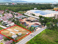 [FOR SALE] BS-03 Land behind Suay Nam Sai Village near B2 Hotel. Can be subdivided or sold as a whole plot. 33 m frontage, 361.5 sq. wah. Surat Thani.