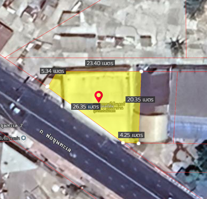 [ขาย] BS-01 ขายที่ดิน + อาคาร 7-11 ขนาด 84 ตร.วา บริเวณทางเข้า ถ.พ่อขุนทะเล พร้อมเช่าได้ 360,000/ปี