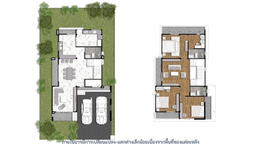 (กำลังสร้าง) บ้านเดี่ยว 2 ชั้น 3 ห้องนอน 3 ห้องน้ำ สไตล์ Modern @คลองน้อย สุราษฎร์ธานี