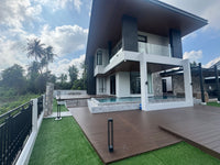 ขายบ้านเดี่ยว Modern Luxury ริมน้ำ หลังใหญ่ พร้อมสระว่ายน้ำ ฟังก์ชันครบครัน ใกล้เซ็นทรัลสุราษฎร์ธานี
