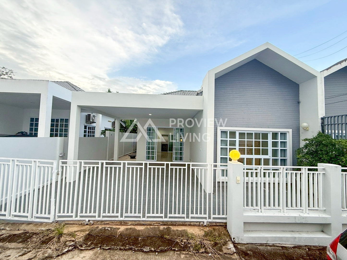 [ขายด่วน] บ้านแฝด โครงการวิลล่าเทมโป้ ซอยโกเตง | 33.2 ตร.วา | 2 ห้องนอน 2 ห้องน้ำ 2 จอดรถ