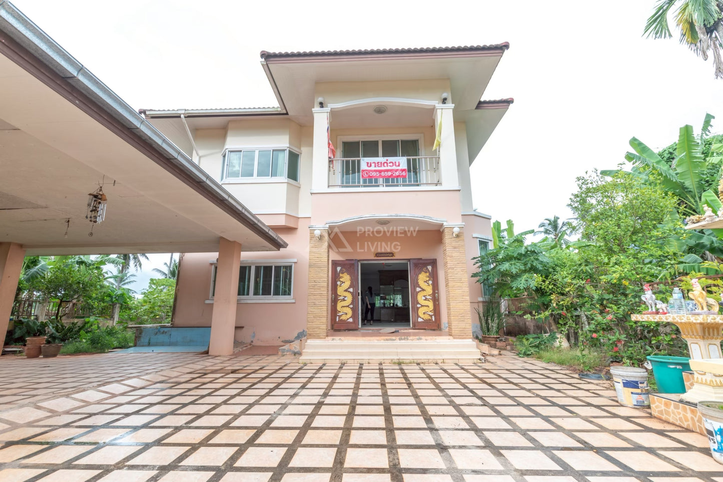 [ขายด่วน] คุ้มที่สุด! บ้านเดี่ยว 2 ชั้น 4 นอน 3 น้ำ บางชุมโถ ใกล้ทั้งเซ็นทรัล และโลตัสสุราษฎร์ธานี พื้นที่กว้างขนาด 116 ตร.ว. หน้ากว้าง 16 ลึก 28