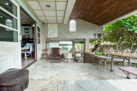 URGENT SALE House in Surat Thani. Rare Location...seamlessly blending comfort and design. Size 114.9 sq wa, 19 m wide frontage, 3 floors, 4 bedrooms, 5 bathrooms, Soi Amphoe 5, near Thepmitrsuksa School and Saha Thai Department Store.