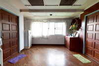 URGENT SALE House in Surat Thani. Rare Location...seamlessly blending comfort and design. Size 114.9 sq wa, 19 m wide frontage, 3 floors, 4 bedrooms, 5 bathrooms, Soi Amphoe 5, near Thepmitrsuksa School and Saha Thai Department Store.