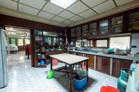 URGENT SALE House in Surat Thani. Rare Location...seamlessly blending comfort and design. Size 114.9 sq wa, 19 m wide frontage, 3 floors, 4 bedrooms, 5 bathrooms, Soi Amphoe 5, near Thepmitrsuksa School and Saha Thai Department Store.