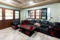 URGENT SALE House in Surat Thani. Rare Location...seamlessly blending comfort and design. Size 114.9 sq wa, 19 m wide frontage, 3 floors, 4 bedrooms, 5 bathrooms, Soi Amphoe 5, near Thepmitrsuksa School and Saha Thai Department Store.