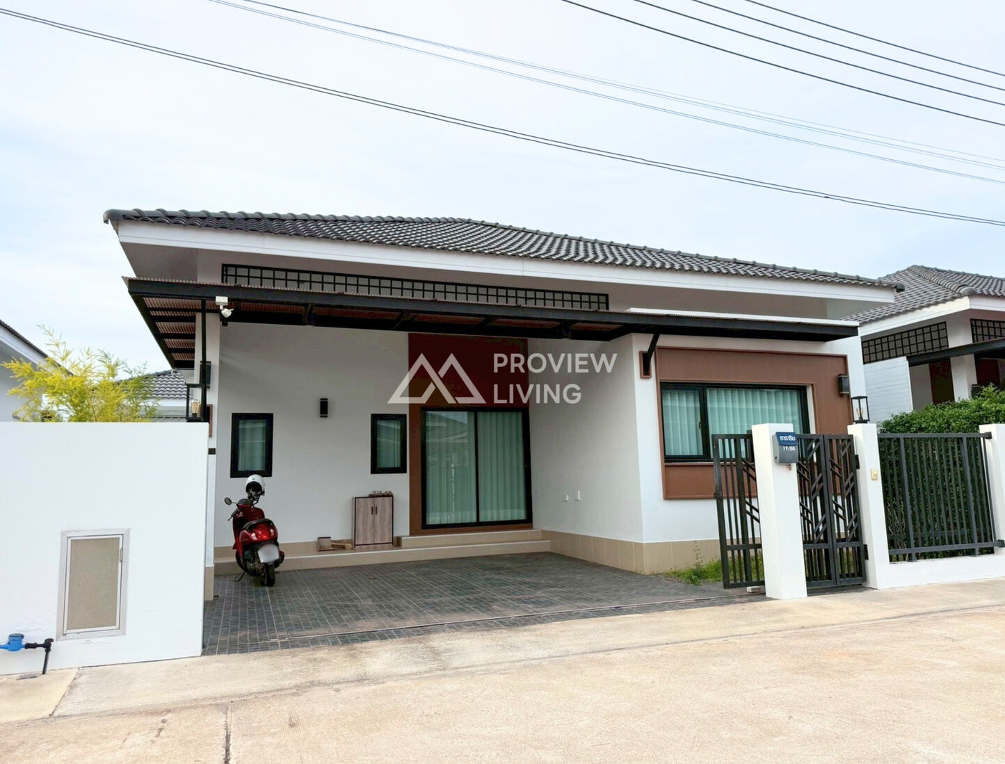 [ขายด่วน] บ้านเดี่ยวหลังใหญ่ 3 ห้องนอน 2 ห้องน้ำ ใกล้เกาะลำพูแถมเฟอร์ครบ พร้อมเข้าอยู่