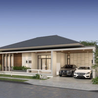 [Ready to move in] Modern-style single-story house, 3 beds, 2 baths, Chaiya, Surat Thani, Chaiya District, Surat Thani