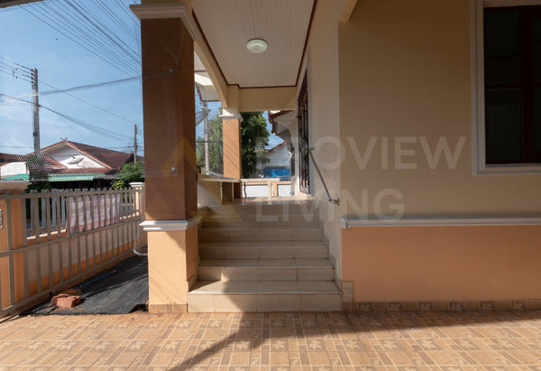[Sold Out] 3-Bedroom, 2-Bathroom Detached House, Second-Hand, Brand New Condition, Ready to Move In, Baan Wassana, Tad Mai Nai Luek (Near the Slaughterhouse), Surat Thani