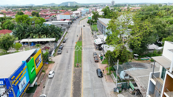 [For Sale] Land + Barbershop Building 26.2 sq. wah. 5.74 m. frontage, Sri Kasem, Mueang Surat Thani