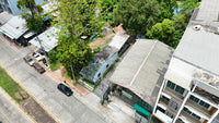 [For Sale] Riverside Land + 1 House, 100 sq.w., 11 m. frontage, Srikasem, Mueang Surat Thani