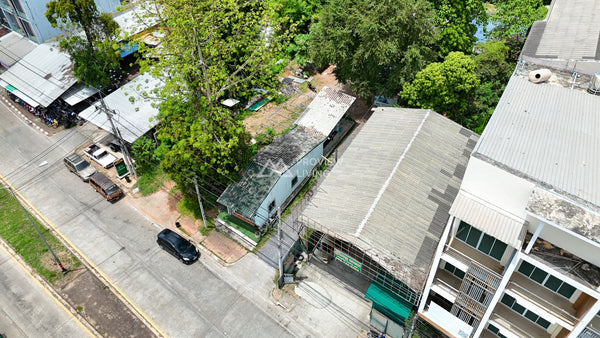 [For Sale] Riverside Land + 1 House, 100 sq.w., 11 m. frontage, Srikasem, Mueang Surat Thani