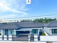[Ready to move in] 3-story townhouse, 3 bedrooms, 3 bathrooms, Classic style, behind Big C, Baan Sub Thong, Thongyada, Surat Thani