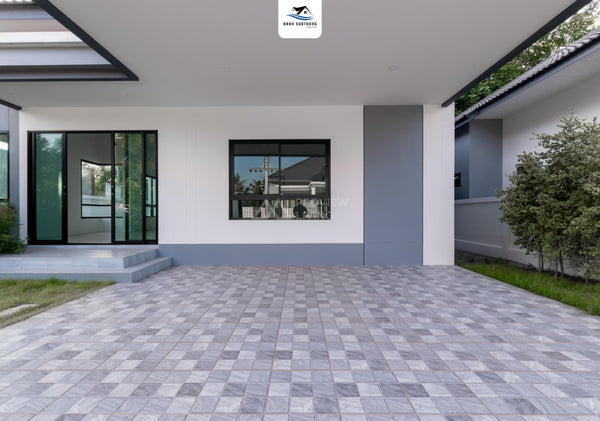 [Ready to move in] Classic style single-story house with 3 bedrooms, 2 bathrooms, behind Big C, Baan Subthong, Thongnattha (Phase 3), Surat Thani