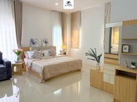 [Ready to move in] 3-story townhouse, 3 bedrooms, 3 bathrooms, Classic style, behind Big C, Baan Sub Thong, Thongyada, Surat Thani