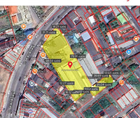 Land and building, 1 rai 3 ngan 94 square wah, Talat Mai Road, opposite Wang Tai Hotel, Surat Thani