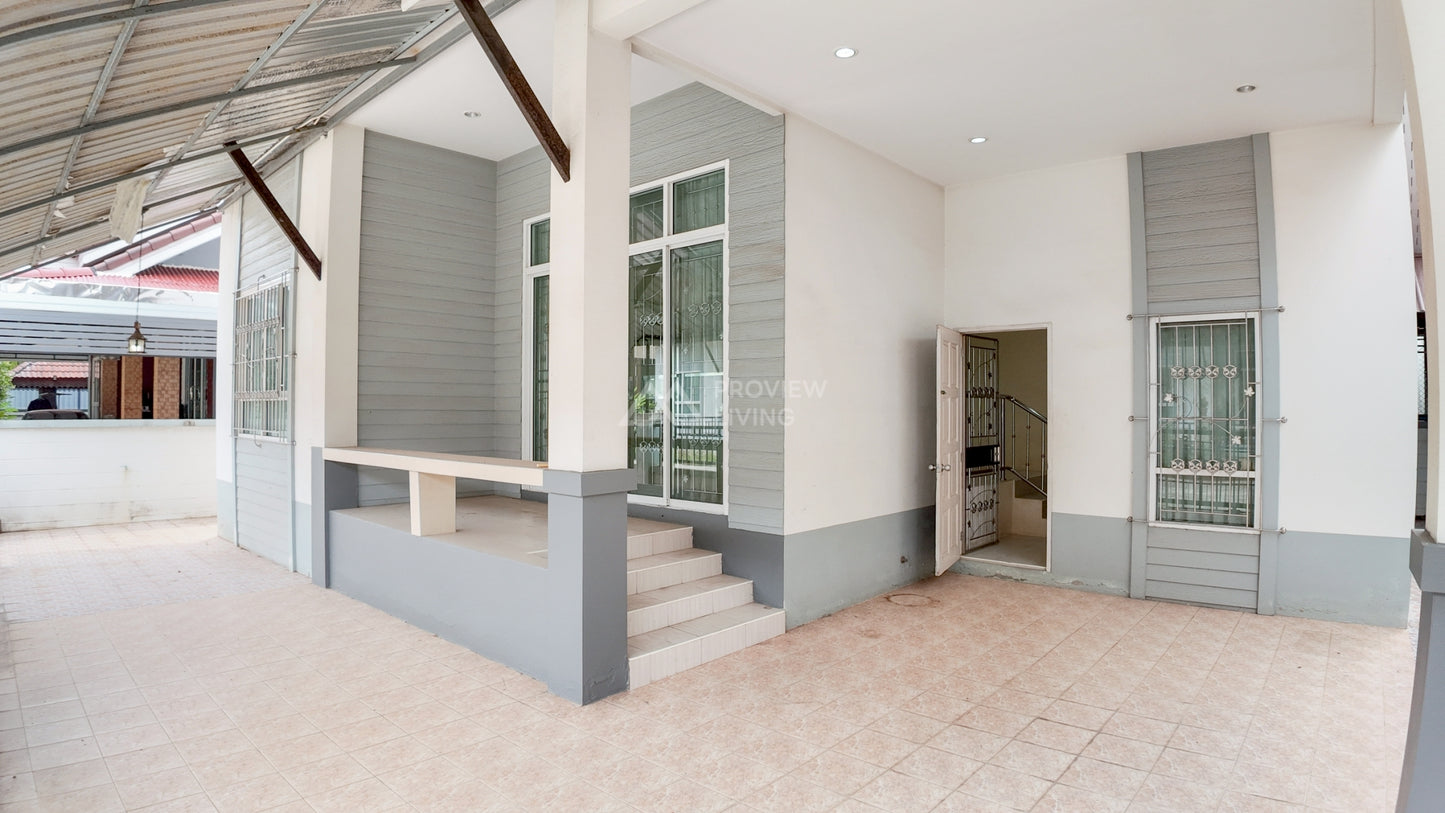 [ขายด่วน] บ้านเดี่ยว 3 ห้องนอน 2 ห้องน้ำ 53.3 ตร.ว. หมู่บ้านศรีอุไร ถนนอำเภอ ใกล้ค่ายวิภาวดี พร้อมอยู่ ทำเลดี ความปลอดภัยสูง เดินทางสะดวก