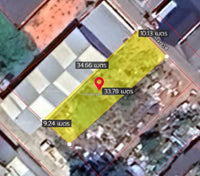 Urgent Sale: Vacant land, divided into 3 beautiful plots, total area 260 square wah, Soi Karunrat 32, near Sahathai Garden Plaza, Surat Thani.