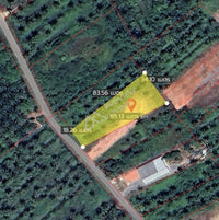 Urgent sale! Vacant land 1 rai 1 ngan 57.3 sq. wah (2,229.2 sq. meters) in a prime location near Wat Pradu, behind HomePro, close to Surat Thani Hospital and CentralSurat Thani. 18-meter frontage.