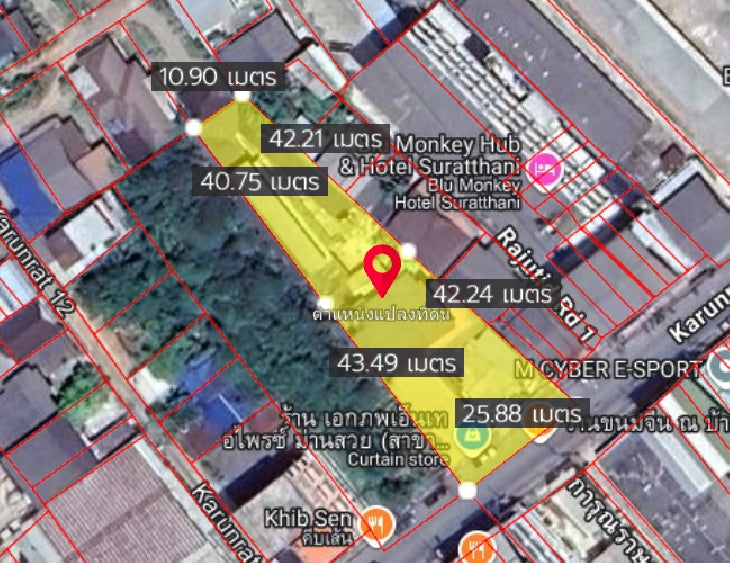 [ขายด่วน] บ้านพร้อมธุรกิจหอพัก การุณราษฎร์ 17 3 งาน 85.5 ตารางวา