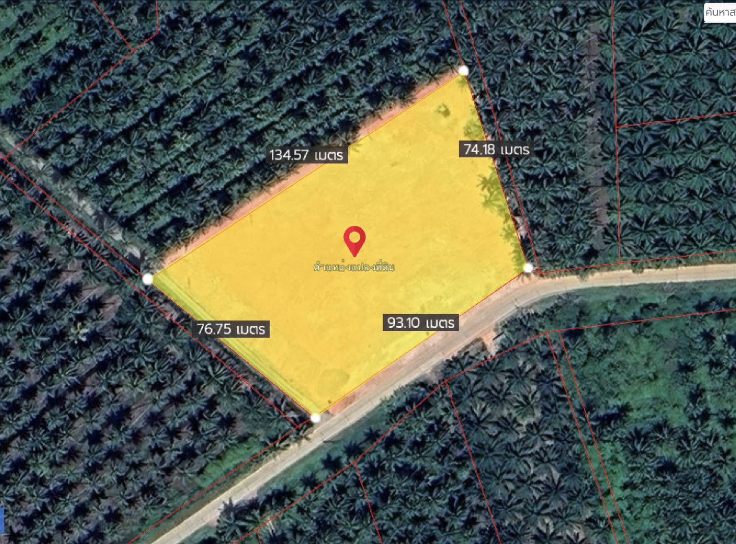 [ขายด่วน] ที่ดินเปล่า 5 ไร่ 0 งาน 32.9 ตารางวา ใกล้ปั้มคาลเท็กซ์คลองน้อย ราคาเพียงไร่ละ 3.XX ลบ.