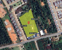 Urgent sale: Vacant land in Surat Thani, near Koh Lamphu, size 3 rai 0 ngan 4.0 sq. wa.