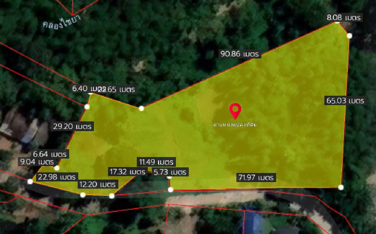 [ขายด่วน] ที่ดินติดคลองคลองชลประทาน 3 ไร่ 2 งาน 59.0 ตารางวา ราคา 1.XX ลบ