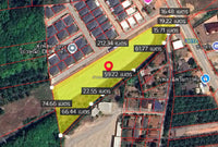 Urgent sale: Vacant land in Surat Thani, near Thai Watsadu, near Toyota Tha Thong. Size 6 rai, 0 ngan, 87.9 square wah.