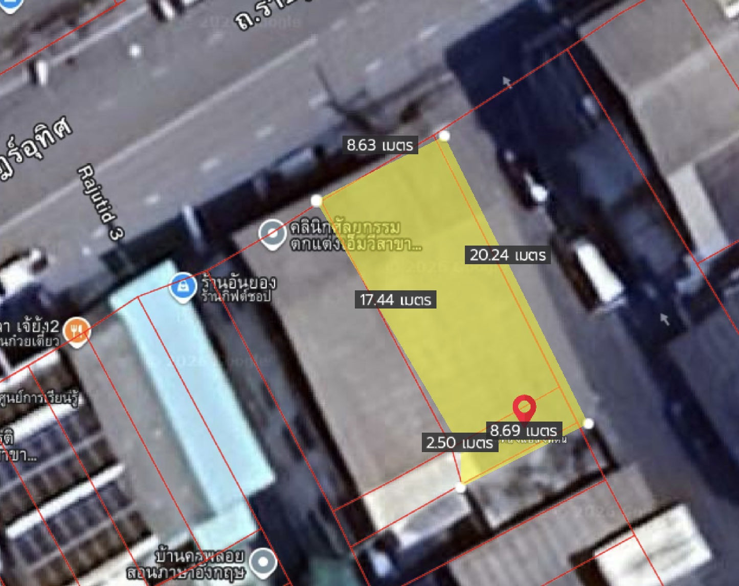 [ปล่อยเช่า] อาคารพาณิชย์ 3 ชั้นครึ่ง  ถนนราษฎร์อุทิศ 39.2 ตารางวา ค่าเช่า 40,000/เดือน ( สัญญาเช่าขั้นต่ำ 6 เดือน )