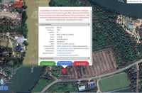 URGENT SALE: Riverside land, 21 rai 3 ngan 80.0 square wah, Bang Pho, Surat Thani