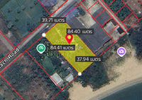 ขายที่ดินติดทะเล 13 ไร่เศษ พร้อมคลังน้ำมันเก่าและบ้านพัก คลองวาฬ หาดสามอ่าว ประจวบคีรีขันธ์ | 85 ล้านบาท