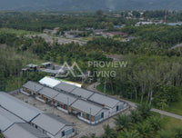 บ้านเดี่ยวหลังริม 63.8 ตร.วา โครงการหมู่บ้านธาดา อ.เวียงสระ ราคา 2.4X ล้านบาท