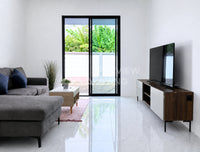 บ้านเดี่ยวหลังริม 63.8 ตร.วา โครงการหมู่บ้านธาดา อ.เวียงสระ ราคา 2.4X ล้านบาท