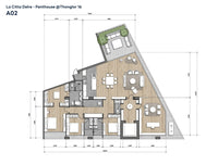 ขายLa Citta Delre - @Thonglpr 16 2 Penthouse (Full-Floor Penthouse) ใกล้ Market Place Thonglor , BTS ทองหล่อ 1.2 กม.